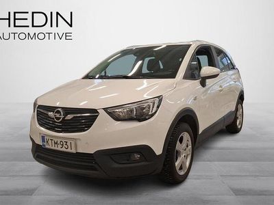 Valkoinen Käytetty 2018 Opel Crossland X Enjoy Katumaasturi | 11 900 € (Hieman kallis)