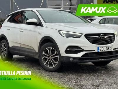 Käytetty Opel Grandland X Enjoy 120 HP (88 kW) 2018 Valkoinen Katumaasturi