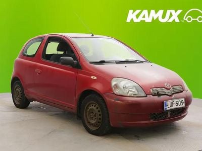 Käytetty Toyota Yaris 68 HP (50 kW) 2003 Punainen Viistoperä