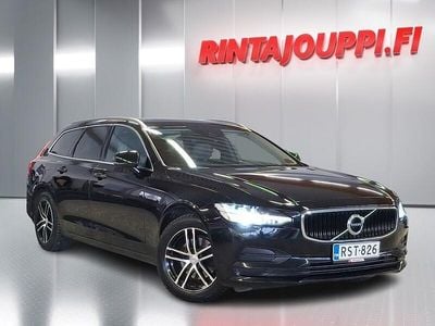 Käytetty Volvo V90 Momentum 150 HP (110 kW) 2017 Musta Farmari
