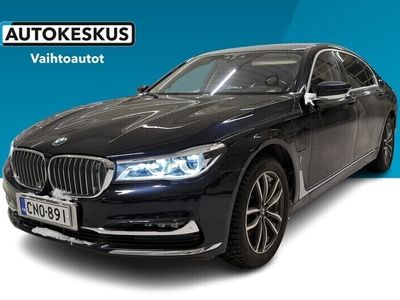 käytetty BMW 740 7-sarja 740 G12 Sedan Le iPerformance A xDrive Business Exclusive **Nahat, Proffa Navi, Sähköpenkit edess