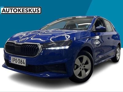 Sininen Käytetty 2022 Skoda Fabia Ambition Viistoperä | 12 390 € (Perustarjous)