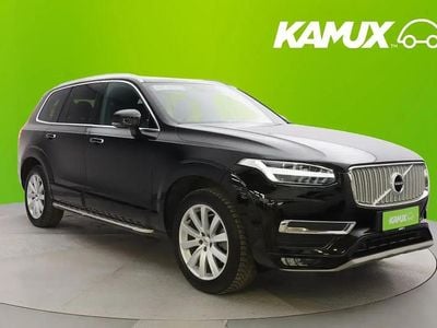 Käytetty Volvo XC90 Inscription 224 HP (164 kW) 2016 Musta Katumaasturi