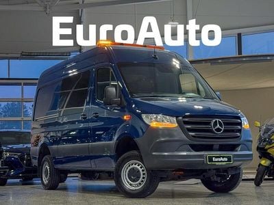 Käytetty Mercedes Sprinter 163 HP (119 kW) 2021 Sininen Van