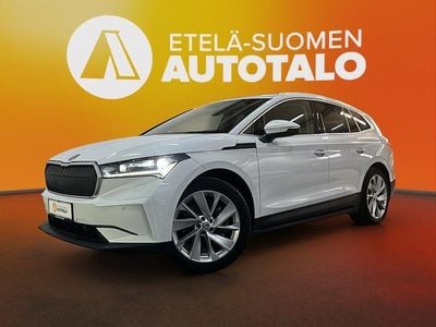 Käytetty Skoda Enyaq iV Lodge 150 kW (204 HP) 2022 Valkoinen Katumaasturi