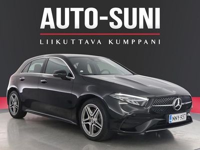 Musta Käytetty 2023 Mercedes A250 AMG line Viistoperä | 32 900 € (Kallis)