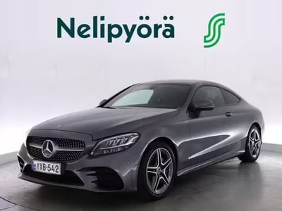 Harmaa Käytetty 2020 Mercedes C200 AMG Coupe - kaksiovinen | 29 900 €
