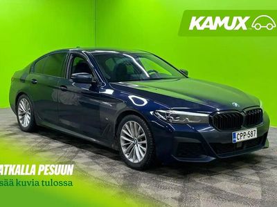 Käytetty BMW 520 M Sport 201 HP (147 kW) 2021 Sininen Sedan