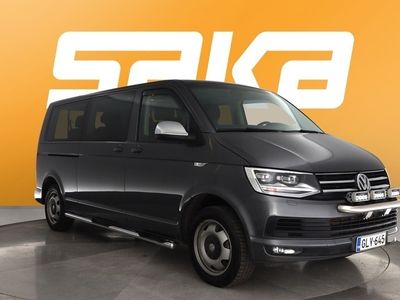 käytetty VW Caravelle Comfortline pitkä 2,0 TDI 150 kW DSG 8p ** 1-om Suomiauto / Webasto / LED-ajovalot / Vetokoukku / Matkustamon näyttö **