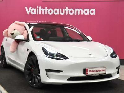 käytetty Tesla Model 3 Performance AWD #ALV-VÄHENNYSKELPOINEN