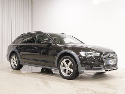 käytetty Audi A6 Allroad quattro Business Sport 3,0 V6 TDI 160 kW quattro S tronic - 3kk lyhennysvapaa - Adapt.vakkari, Vetokoukku, Peruutuskamera, Navi - Ilmainen kotiintoimitus! - J. autoturva