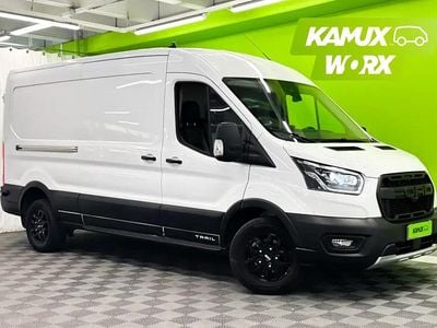 Valkoinen Käytetty 2021 Ford Transit Van | 22 790 € (Hyvä tarjous)