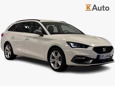 Valkoinen Käytetty 2021 Seat Leon FR Farmari | 18 990 € (Perustarjous)