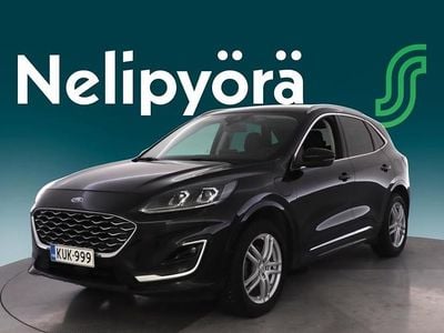 Käytetty Ford Kuga Vignale 224 HP (164 kW) 2021 Musta Katumaasturi
