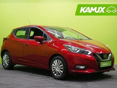 Käytetty Nissan Micra Acenta 90 HP (66 kW) 2018 Punainen Sedan