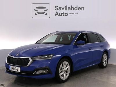 Sininen Käytetty 2022 Skoda Octavia Style Farmari | 23 800 € (Hyvä tarjous)