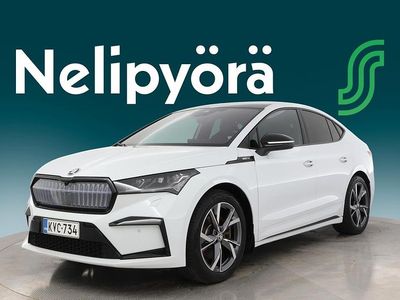 Valkoinen Käytetty 2023 Skoda Enyaq iV SportLine Katumaasturi | 37 650 € (Hieman kallis)