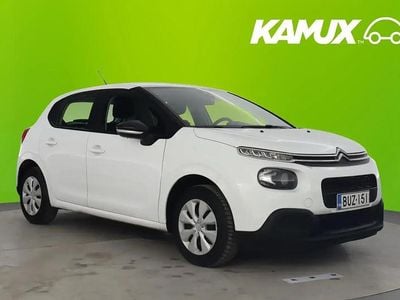 Käytetty Citroën C3 Feel 82 HP (60 kW) 2017 Valkoinen Sedan