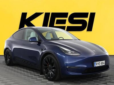 Käytetty 2023 Tesla Model Y Performance Katumaasturi | 43 990 € (Hieman kallis)