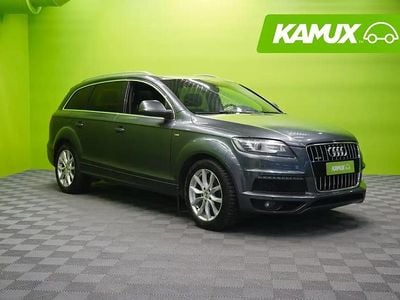 Hopea / harmaa Käytetty 2014 Audi Q7 S-Line Katumaasturi | 20 900 € (Supertarjous)