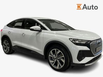 Met. valkoinen Käytetty 2025 Audi Q4 Sportback e-tron Premium Katumaasturi | 58 900 € (Hieman kallis)