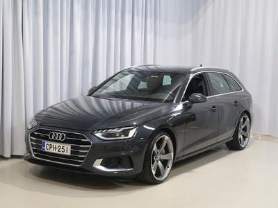 Harmaa Käytetty 2021 Audi A4 Advanced Plus Farmari | 33 900 € (Hieman kallis)