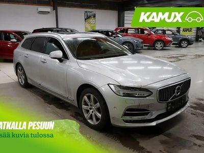 Hopea / harmaa Käytetty 2017 Volvo V90 Inscription Farmari | 33 900 € (Kallis)