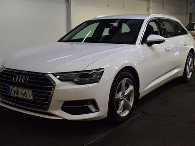 Valkoinen Käytetty 2019 Audi A6 Business Farmari | 32 500 € (Kallis)