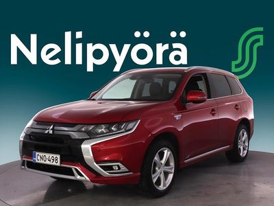 Käytetty Mitsubishi Outlander P-HEV Intense 135 HP (99 kW) 2020 Punainen Katumaasturi