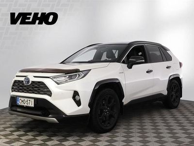 Käytetty Toyota RAV4 Hybrid Style 218 HP (160 kW) 2019 Valkoinen Katumaasturi