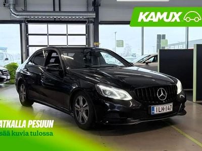 Käytetty Mercedes E220 Business 170 HP (125 kW) 2014 Musta Sedan