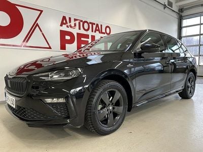 Musta Käytetty 2024 Skoda Scala Monte Carlo Viistoperä | 25 900 € (Kallis)