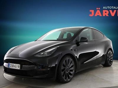 Käytetty Tesla Model Y Performance 336 kW (457 HP) 2022 Musta Katumaasturi