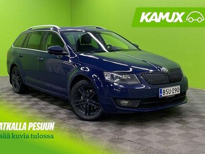 Sininen Käytetty 2015 Skoda Octavia Elegance Farmari | 7 800 € (Perustarjous)