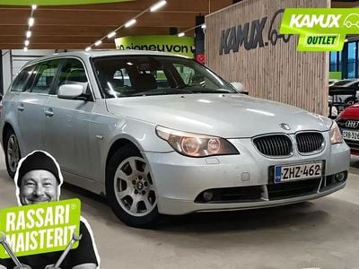 Käytetty BMW 525 177 HP (130 kW) 2006 Hopea / harmaa Farmari