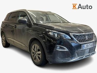 Käytetty Peugeot 5008 Allure 129 HP (94 kW) 2018 Musta Katumaasturi