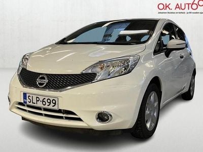 Käytetty Nissan Note Visia 80 HP (58 kW) 2014 Valkoinen Viistoperä