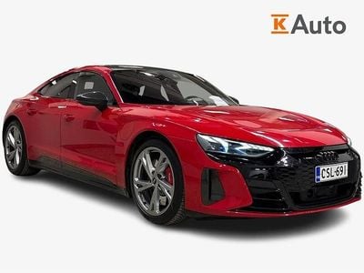 Käytetty Audi e-tron GT quattro Advanced 433 kW (590 HP) 2022 Punainen Sedan