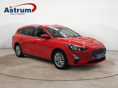 Punainen Käytetty 2021 Ford Focus Titanium Farmari | 17 850 € (Hieman kallis)