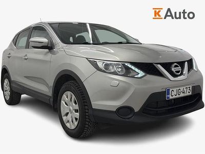 Käytetty Nissan Qashqai Visia 116 HP (85 kW) 2015 Hopea Katumaasturi