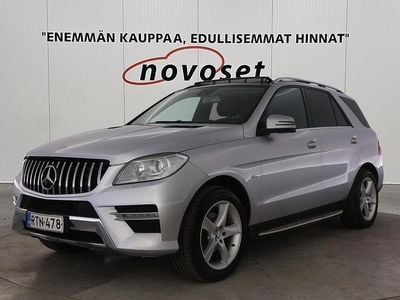 Hopea Käytetty 2012 Mercedes ML350 Business Katumaasturi | 17 970 €