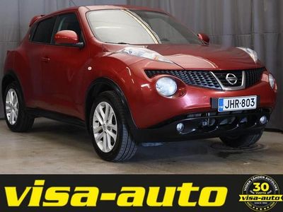 Käytetty Nissan Juke Acenta 190 HP (139 kW) 2011 Punainen Katumaasturi