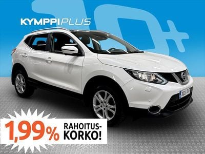 Käytetty Nissan Qashqai N-Connecta 131 HP (96 kW) 2017 Valkoinen Katumaasturi