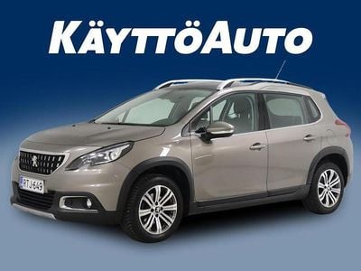 Käytetty Peugeot 2008 Allure 110 HP (80 kW) 2018 Harmaa Katumaasturi