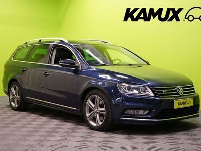 käytetty VW Passat Variant R-Line 2.0 TDI 125kw 4motion DSG / P-kamera / Tutkat / Kaarrevalot / Nahkapenkit / 2x