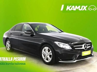 Musta Käytetty 2015 Mercedes C200 Business Sedan | 13 690 € (Hieman kallis)