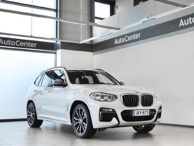 käytetty BMW X3 M40i G01 xDrive Aut + Navi + Webasto + LED-valot + Tutkat + Vetokoukku + Jatkotakuu