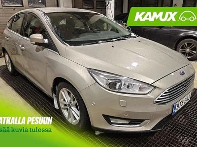 Hopea / harmaa Käytetty 2016 Ford Focus Titanium Sedan | 8 490 € (Hyvä tarjous)