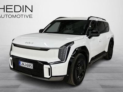 Valkoinen Käytetty 2024 Kia EV9 GT-Line Katumaasturi | 72 900 € (Perustarjous)