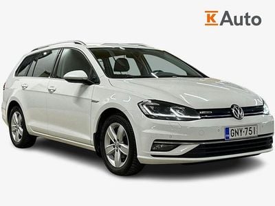 Käytetty VW Golf VIII Highline 131 HP (96 kW) 2020 Valkoinen Farmari